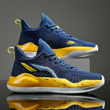 hkfi官方驭帅15v2low篮球鞋反伍2代运动鞋青少低帮实战6639蓝色50四双