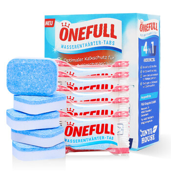 ONEFULL洗衣机清洗剂活氧除垢泡腾片家用滚筒洗衣机清洁剂杀菌除垢16粒 ONEFULL洗衣机清洗剂活氧除垢泡腾片家用滚筒洗衣机清洁剂杀菌除垢16粒