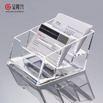 金隆兴 名片座单格亚克力透明名片盒收纳座 桌面办公名片展示盒 单格亚克力立式名片夹 常用款C2151 金隆兴 名片座单格亚克力透明名片盒收纳座 桌面办公名片展示盒 单格亚克力立式名片夹 常用款C2151