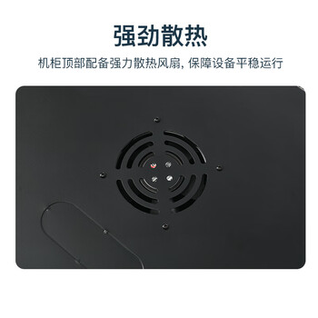 图腾保镖6U加服务器机柜 646U加厚钢材19英寸标准政企工程送汇牌6口PDU  6U 600宽*450深