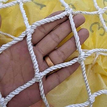 安全网建筑安防护网尼龙绳网防坠网楼梯阳台防护网防猫网绳防猫网子卫