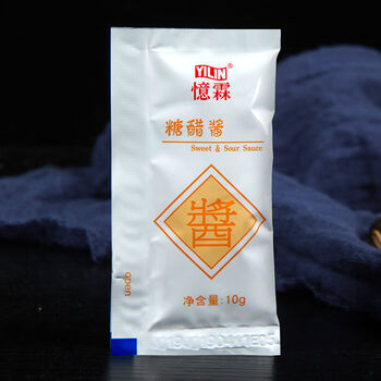 忆霖糖醋酱10g小包装家用块鸡米花上校鸡块薯条汉堡酸甜酱甜醋酱糖醋