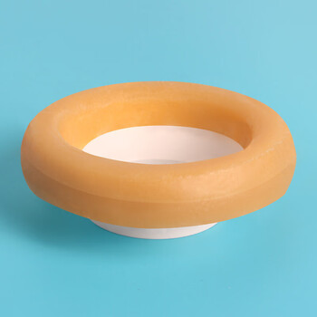 马桶密封圈防臭加厚坐厕座便器通用防渗漏橡胶垫圈下水配件 自动粘合