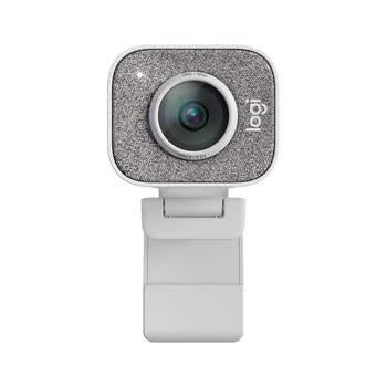 罗技（Logitech） StreamCam 高清摄像头家用网课台式电脑1080P视频会议网络摄像头 白色 