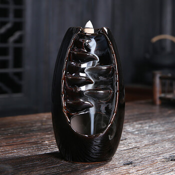 景超富康左右逢源倒流香炉下沉香茶台倒流香粒回流香炉龙涎香艾草崖柏