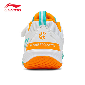 李宁（LI-NING）童鞋羽毛球鞋男女童减震耐磨透气运动鞋训练鞋