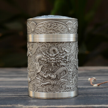 古錫　京錫源　茶入　お茶 Yahoo!オークション -「錫 茶入」の落札相場・落札価格