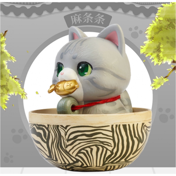 观复猫盲盒 观复猫盲盒人气博物馆长潮流玩具偶喵咪公仔文化摆件礼物
