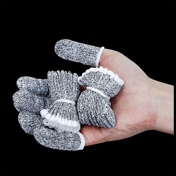 五级防切割手指套50/100/个/袋全国切菜保护手指防刀锁边指套 五级防