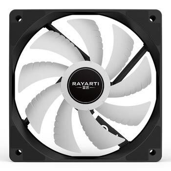 雷匠（RAYARTI）炫彩 12CM机箱风扇 3个套装（多色定彩/轴心发光/大4P串联/液压轴承）