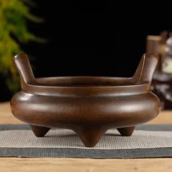 中国古代 青铜 三足炉 蓋付 香炉　箱付 FF01-17 三足青铜器品牌及商品- 京东