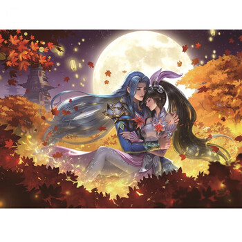 斗罗大陆拼图卡7-10岁唐三小舞1000片/500片木质拼图成人儿童卡通动漫