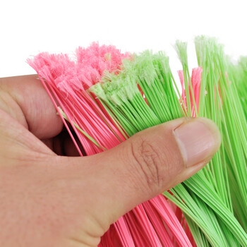 依朴 清洁环卫物业笤帚硬毛塑料扫把学校工厂户外清洁扫帚带木杆