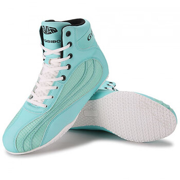 鞋格斗鞋散打鞋训练鞋搏击鞋比赛深蹲健身mingsibo青色可夜光毒液40