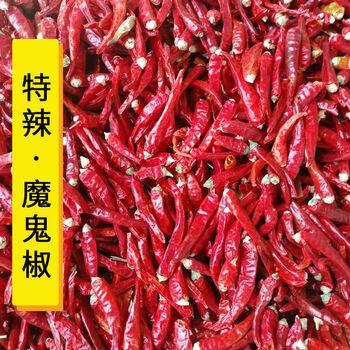 【惊喜好货】印度魔鬼辣干辣椒特辣干小米辣干红辣椒魔鬼辣椒面辣椒粉