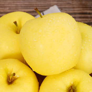 黄元帅黄金帅苹果粉面中秋送礼新鲜水果红富士黄香蕉整箱9斤