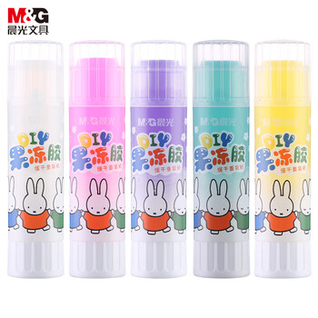 晨光（M&G）(M&G)文具8g果冻PVP固体胶  学生手工生活手工DIY胶棒 开学必备学习 单个装颜色随机ASG97166