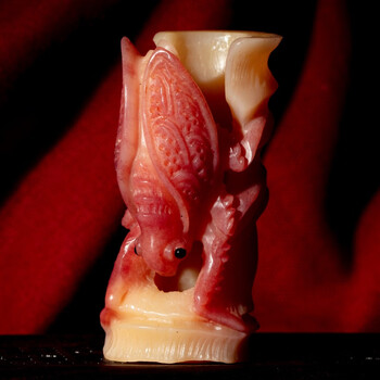 驼骨手把件满血驼骨雕刻手把件摆件骨雕工艺品送礼收藏品文玩手把件澜