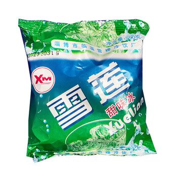 80g 网红雪糕冰淇淋冰糕冰棍冰块雪莲冰激凌雪碧冰块袋装 雪莲冰棍40