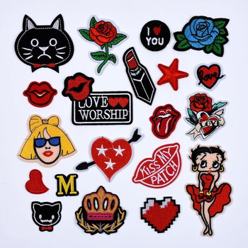 希盼皮革羽绒服补丁贴 随机30个衣服破洞修补装饰补丁贴布 牛仔 随机