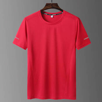 t恤肥佬加肥加大胖子半袖男士内搭上衣中年夏季体桖衫男式汗衫红色7xl