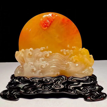 寿山石雕摆件精品品牌及商品- 京东