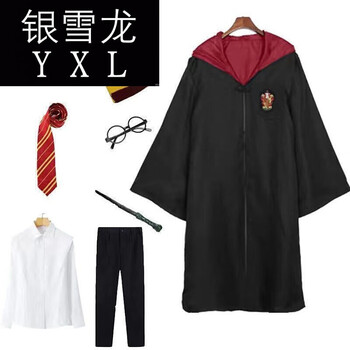 哈利魔法袍全套学院服霍格沃茨衣服校服周边服装哈利波特 格兰芬多8