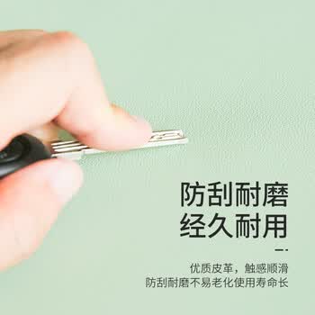 帝伊工坊圆形鼠标垫纯色简约小号ins风笔记本电脑垫鼠标皮质垫防水耐脏办公小清新女生男超薄游戏滑鼠垫