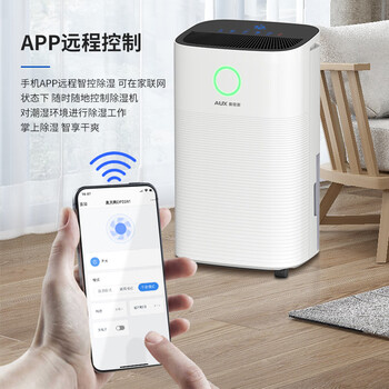奥克斯（AUX）除湿机家用抽湿机大除湿量 日除湿22升多重降噪卧室轻音干衣机 智能互联KDY-DP22A1