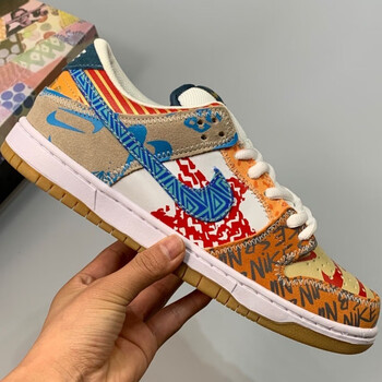 zhio莆田纯原aj the dunk high sb 板鞋鸳鸯涂鸦男女运动鞋nike官方