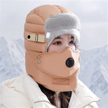 希玥莎勋含日用品骑车保暖神器冬季防风带呼吸阀护目镜雷锋帽护抖音