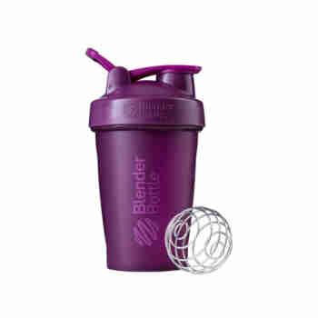 美国Blender Bottle摇摇杯CLASSIC V1 20oz系列运动健身蛋白粉摇瓶 塑料杯 经典款V1 - 紫色