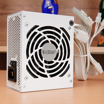 超频3（PCCOOLER）GI-FX500白 额定500W  SFX电源 (支持3060显卡/主动式/铜牌认证）