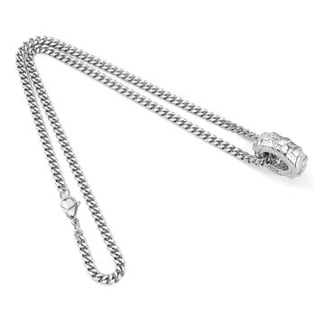 天成石都tianchengstone钛合金项链男闪电潮牌2021钛钢合金潮个性创意