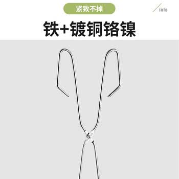 觅时光不锈钢垃圾夹子夹拾物器电镀不锈钢取物器火钳碳夹环卫垃圾钳78cm
