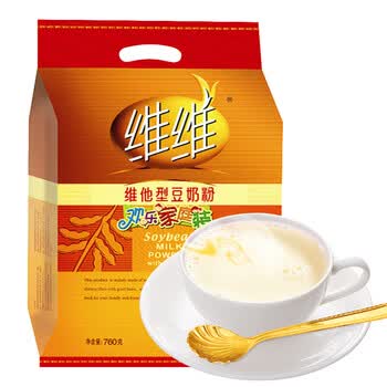 维维维他型豆奶粉760g*2袋营养早餐即食代餐 非转基因大豆 线下同款