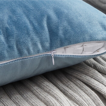 恒源祥 抱枕套简约字母绣花靠垫 办公室沙发汽车抱枕靠枕套 45*45cm