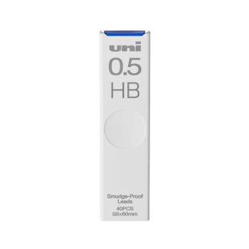 uni三菱 uni-ball UL-S 黑色HB自动铅笔芯0.5mm活动铅芯 40根 
