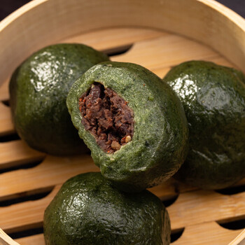 5折5折宁波特产豆沙艾草青团粑粑清明果传统糯米团子糕点点心420g艾草