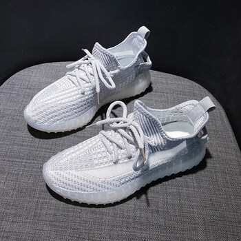 renshao椰子鞋女鞋鞋v2新款季透气运动跑步鞋子灰色41