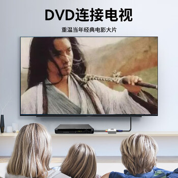 臻威（ZHENWEI）AV转HDMI高清转换器红白黄三色接口转高清hdmi视频转换老机顶盒电视转换 AV转HDMI