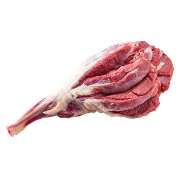 青海羊后腿肉生羊肉现杀带骨生鲜烧烤食材爱唯温妮 整只腿带骨头5斤