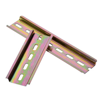 c45dz47导轨平轨空气开关空开用电气安装铁轨u型35mm宽10cm1根