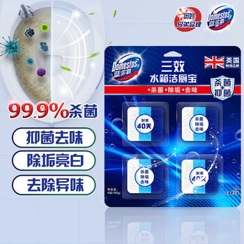 蓝多霸【热销】香杉松木香洁厕灵1瓶600g+洁厕宝8颗360g