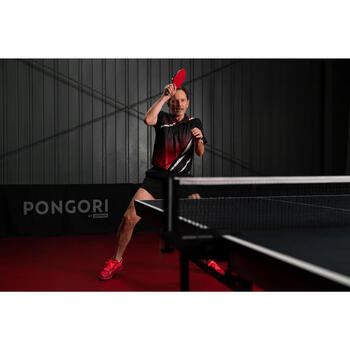迪卡侬（DECATHLON）男式乒乓球运动-Polo衫羽毛球服烈焰红M-4832895