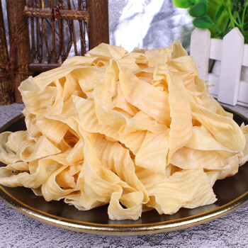 东北干豆皮干货5斤凉拌农家特产人造肉油皮腐竹豆腐皮豆制品半斤 3斤