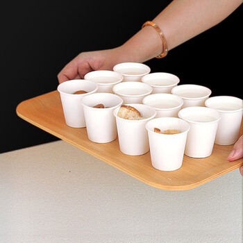 星坊一次性试吃杯50ml小号 加厚防烫试饮杯小吃杯 品尝杯水杯100只装