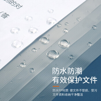 西玛（SIMAA）100个装(多送20个)11孔资料册文件袋A4替芯袋/活页插页保护袋/搭配孔夹使用办公用品 6169