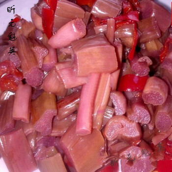 湖北恩施土特产农家风味泡菜芋荷梗腌酸菜芋头杆山野菜非韩国泡菜