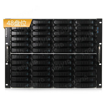 TOPAVID SRB8L8548P 48盘40G万兆光纤4K影视非编共享剪辑磁盘阵列 光纤网络存储 标配（无存储容量） 